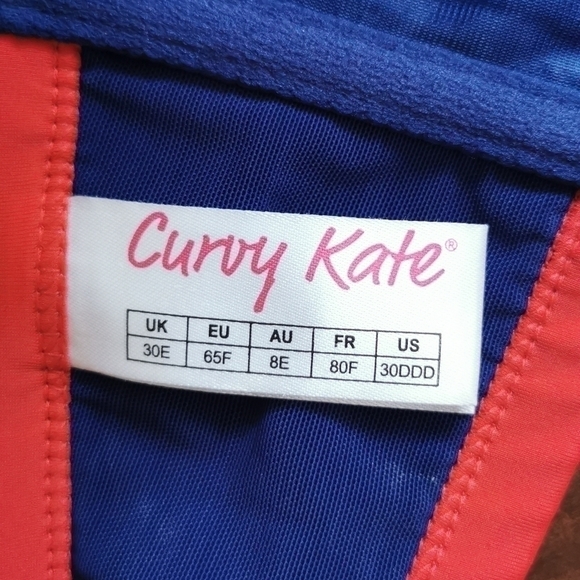 𝅺CURVY Kate Bikini Top Underwire 30DDD 30F - Picture 6 of 6